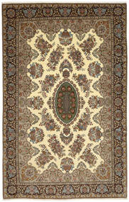  Persian Qum Kork/Silk Rug 232X360 Orange/Brown