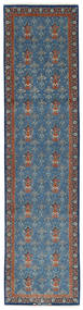 Isfahan Selyemfonal 76X306 Perzsa Gyapjúszőnyeg Kicsi