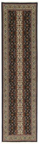 Teppichläufer 78X313 Orientalischer Persischer Täbriz 50 Raj Mit Seide