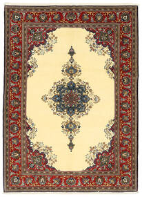  Orientalischer Ghom Kork/Seide Teppich 142X198 Wolle, Persien/Iran