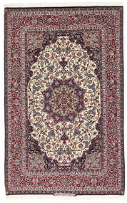  107X175 Klein Isfahan Seidenkette Teppich Wolle