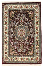  Persischer Ghom Kork/Seide Teppich 100X155 ( Persien/Iran)