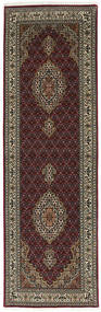  Persischer Täbriz 50 Raj Mit Seide Teppich 68X226 Läufer (Wolle, Persien/Iran)