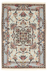  Isfahan Seidenkette Teppich 80X118 Persischer Klein