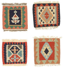 35X35 Kilim Fars Rug Oriental (Wool, Persia/Iran) Carpetvista