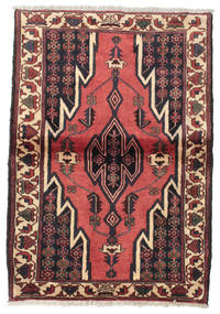 88X126 Hamadan Rug Oriental (Wool, Persia/Iran) Carpetvista