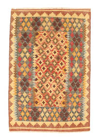  Kilim Afghan Old Style Rug 100X143 Wool Small Carpetvista