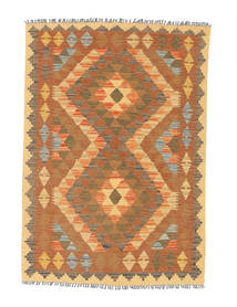 絨毯 オリエンタル キリム アフガン オールド スタイル 94X133 (ウール, アフガニスタン)