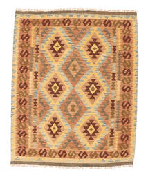 Oriental Kilim Afghan Old Style Rug 125X154 Wool, Afghanistan Carpetvista