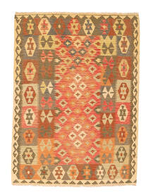  132X179 Kelim Afghan Old Stil Teppich Afghanistan Carpetvista