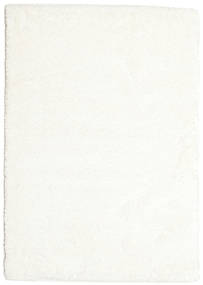  120X170 Einfarbig Hochflorteppich Klein Shaggy Sadeh - Weiß