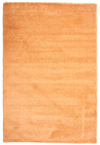  200X300 Eén Kleur Hoogpolig Vloerkleed Shaggy Sadeh - Oranje