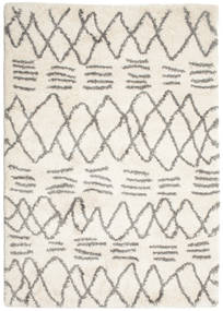  160X230 Hoogpolig Vloerkleed Berber Shaggy Grid