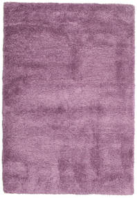  160X230 Plain (Single Colored) Shaggy Rug Shaggy Sadeh - Purple