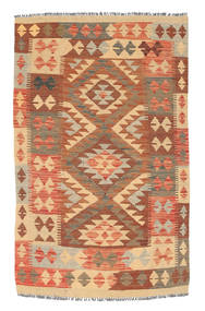  95X152 Small Kilim Afghan Old Style Rug Wool, Carpetvista