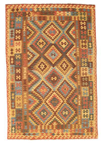  196X290 Kilim Afghan Old Style Rug Afghanistan Carpetvista