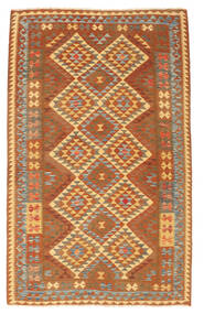  153X238 Small Kilim Afghan Old Style Rug Wool, Carpetvista