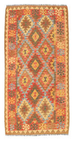  Orientalischer Kelim Afghan Old Stil Teppich 104X198 Wolle, Afghanistan Carpetvista