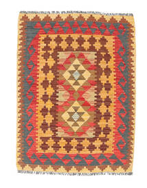 86X108 Kilim Afghan Old Style Rug Oriental (Wool, Afghanistan) Carpetvista