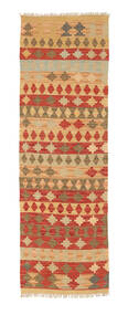 Kilim Afghan Old Style Rug 68X207 Runner
 Wool, Afghanistan Carpetvista
