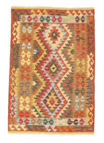  97X145 Small Kilim Afghan Old Style Rug Wool, Carpetvista