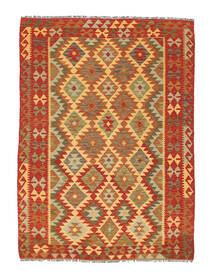 Kilim Afghan Old Style Rug 143X198 Wool, Afghanistan Carpetvista