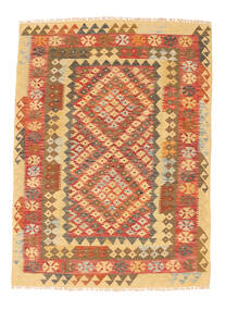  155X196 Small Kilim Afghan Old Style Rug Wool, Carpetvista