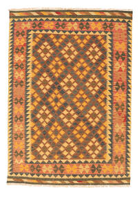  Kilim Afghan Old Style Rug 144X197 Wool Small Carpetvista