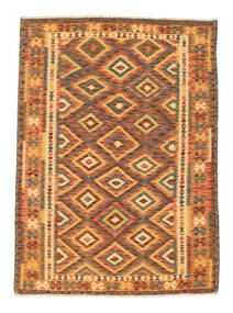  138X186 Klein Kelim Afghan Old Stil Teppich Wolle, Carpetvista