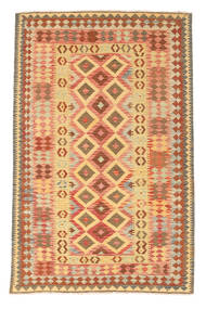  Orientalischer Kelim Afghan Old Stil Teppich 154X241 Wolle, Afghanistan Carpetvista