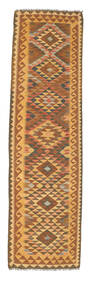  Orientalsk Kelim Afghan Old Style Teppe 81X298Løpere Ull, Afghanistan Carpetvista