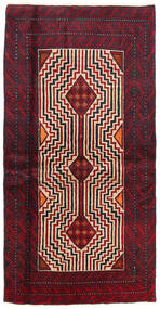  Orientalischer Belutsch Fine Teppich 97X192 Wolle, Persien/Iran Carpetvista