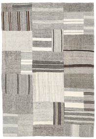 164X241 Kilim Patchwork Rug Modern (Wool, Turkey) Carpetvista