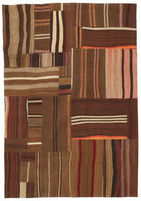  163X236 Kilim Patchwork Rug Wool, Carpetvista