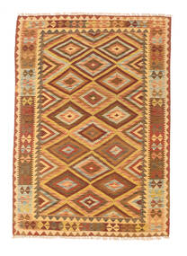  144X196 Kelim Afghan Old Stil Teppich Afghanistan Carpetvista