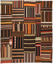 絨毯 キリム パッチワーク 248X303 茶色/ベージュ (ウール, トルコ)