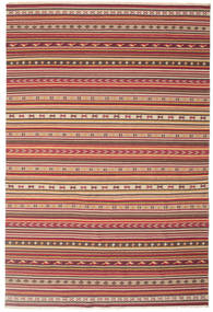  200X300 キリム ドリ Varanasi と Fringes 絨毯