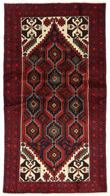 Tapete Balúchi Fine 103X190 (Lã, Pérsia/Irão)