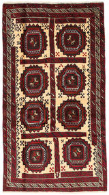  100X180 Beluch Fine Vloerkleed Donkerrood/Bruin Perzië/Iran Carpetvista