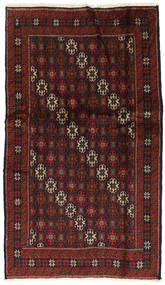  Persischer Belutsch Fine Teppich 103X177 Dunkelrot/Rot (Wolle, Persien/Iran)