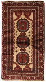  Oriental Baluch Fine Rug 88X163 Wool, Persia/Iran Carpetvista