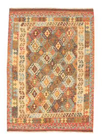 135X191 Kilim Afghan Old Style Rug Oriental (Wool, Afghanistan) Carpetvista