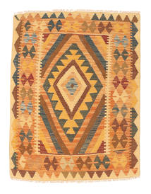 Kelim Afghan Old Stil Teppich 90X110 Wolle, Afghanistan Carpetvista