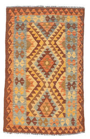  95X147 Small Kilim Afghan Old Style Rug Wool, Carpetvista