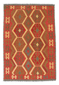  Kilim Afghan Old Style Rug 138X199 Wool Small Carpetvista