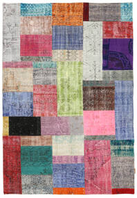 Patchwork Rug 159X231 Wool, Turkey Carpetvista