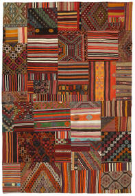 絨毯 キリム パッチワーク 207X305 (ウール, トルコ)