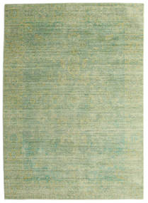  200X300 Vintage Stribet Maharani Tæppe - Grøn