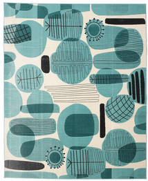  250X300 Blue Water And Line Large Rug