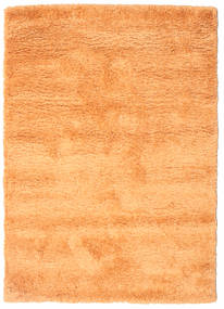 Shaggy Sadeh 140X200 Klein Orange Einfarbig Teppich